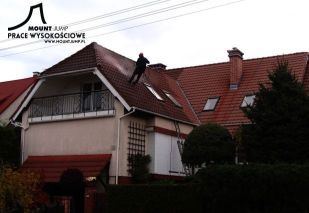 Mycie dachów i elewacji