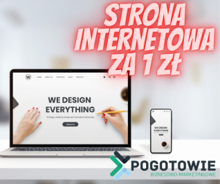 Strona internetowa lub sklep za 1 zł