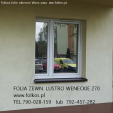 Folia lustro weneckie Warszawa - folia na okna do mieszkań, domów,sklepów