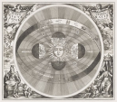 Plakat mapa nieba Copernicus o wymiarach 40x35 cm | Lue Lue