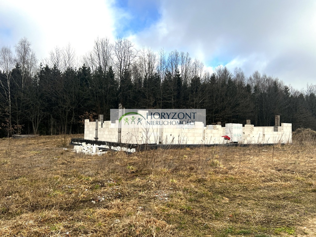 Kartuzy Kolonia działka  1562m2, rozpoczęta budowa