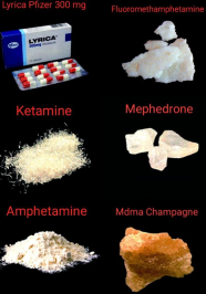 4mmc, kokaina, heroina, metamfetamina krystaliczna