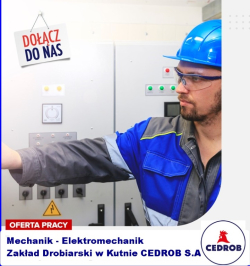 Mechanik - Elektromechanik Zakład Drobiarski Kutno