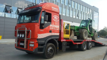 TRANSPORT MASZYN ROLNICZYCH POZNAŃ do 24t  604-999-084