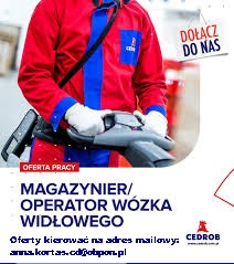 Magazynier - Operator Wózka Widłowego Ujazdówek